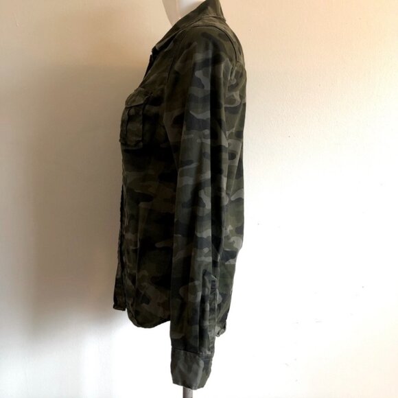 Arizona Camo Button up Tee size x Large Long Sleeve - Picture 2 of 8